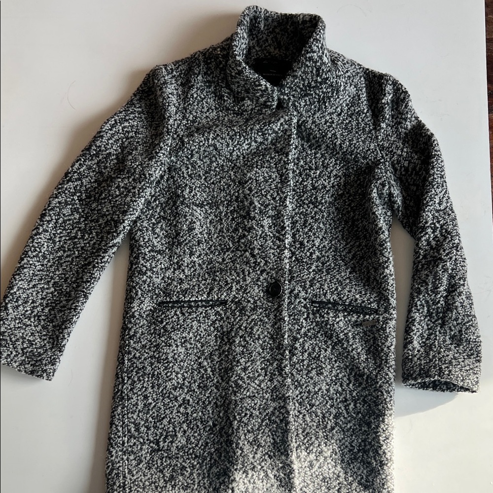 Maison Scotch Monochrome Teddy Jacket